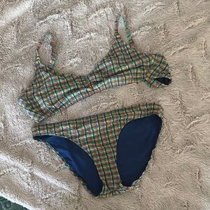 Aerie Gingham bikini